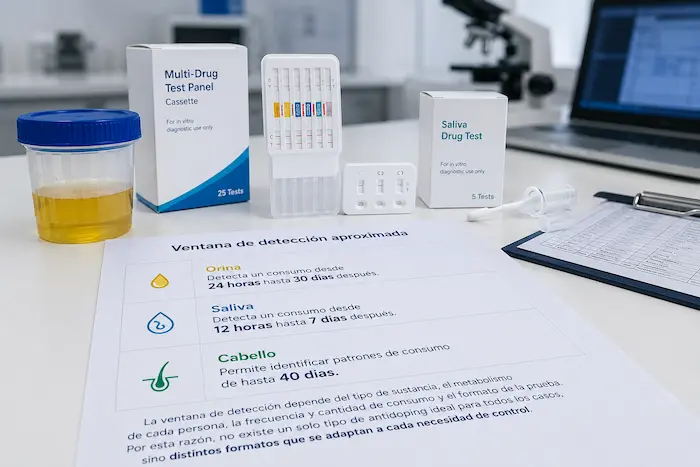 Cuanto tiempo detecta el antidoping el consumo de una sustancia