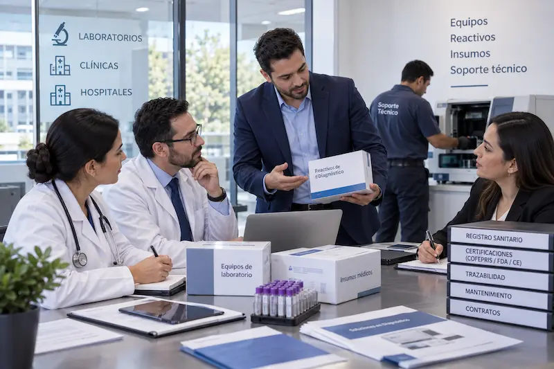 que es Distribuidor de equipo médico