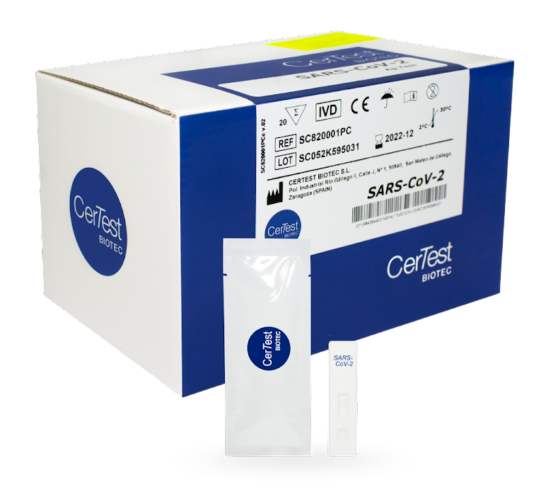 Sars CoV-2 Antigeno Certest