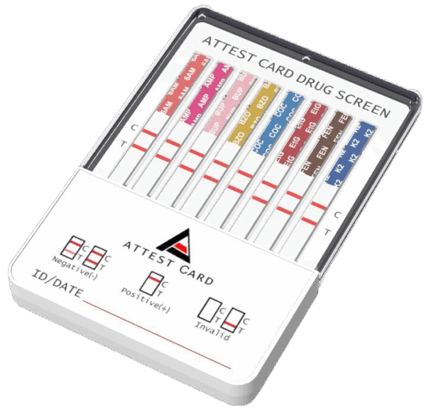 Attest Card 3p (COC-THC-AMP)