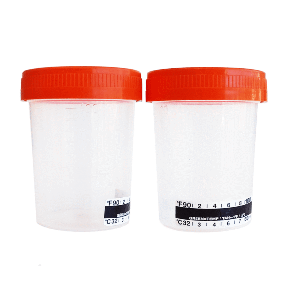 Vaso no Esteril con Termómetro